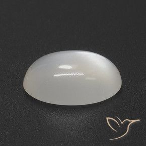 3.25克拉天然月长石，椭圆形，半透明