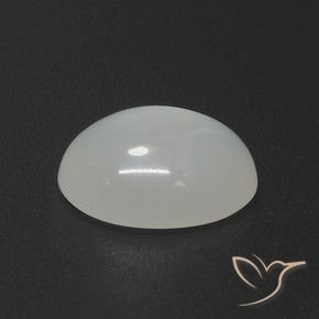 4.47克拉天然月长石，椭圆形，半透明