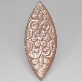 22.83克拉天然月长石，榄尖形，半透明