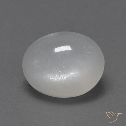 2.72克拉天然月长石，椭圆形，透明
