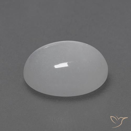 2.72克拉天然月长石，椭圆形，透明