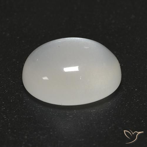 2.69克拉天然月长石，椭圆形，透明
