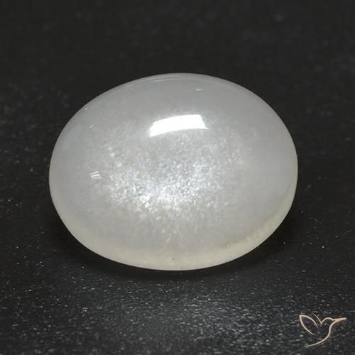 2.54克拉天然月长石，椭圆形，透明