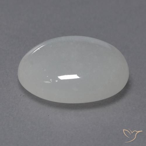 2.72克拉天然月长石，椭圆形，透明