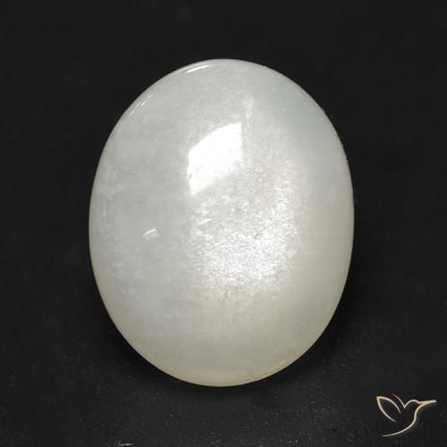 2.74ct 天然 乳白色 月长石, 椭圆形, 透明, Photo A