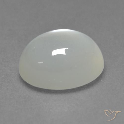 2.26克拉天然月长石，椭圆形，半透明