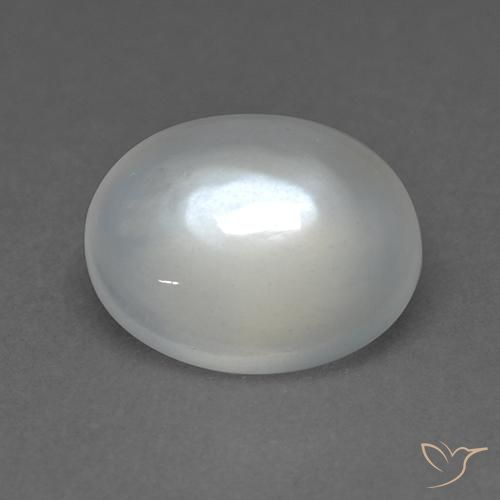 1.72克拉天然月长石，椭圆形，透明