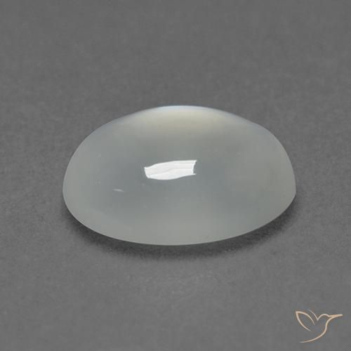 1.72克拉天然月长石，椭圆形，透明