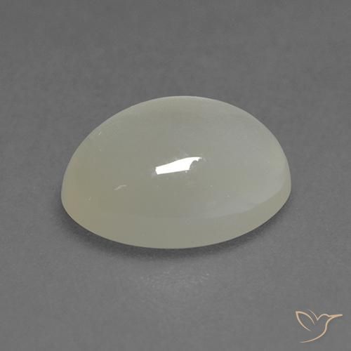 1.86克拉天然月长石，椭圆形，透明