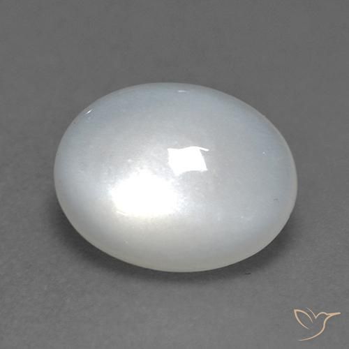 1.49克拉天然月长石，椭圆形，透明