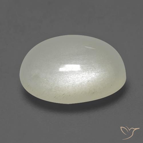 2.54克拉天然月长石，椭圆形，半透明