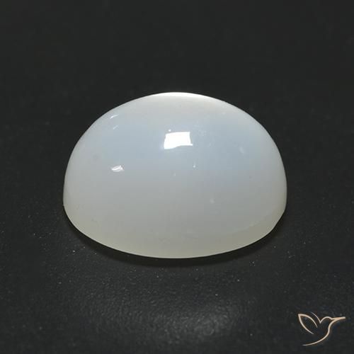 2.40克拉天然月长石，椭圆形，半透明