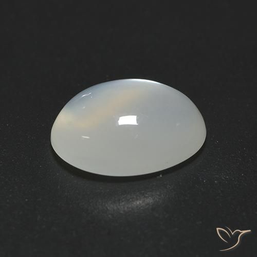 1.65克拉天然月长石，椭圆形，透明