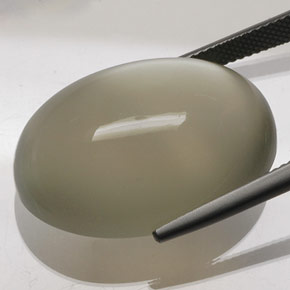 41.03克拉天然月长石，椭圆形切割，透明