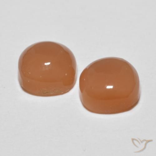 2.14克拉天然月长石，软垫，不透明