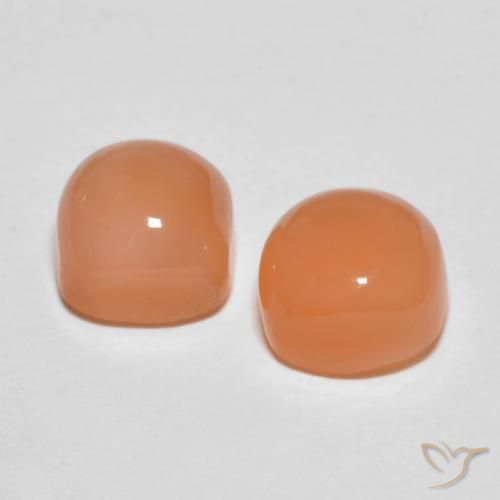 3.97克拉天然月长石，软垫，透明