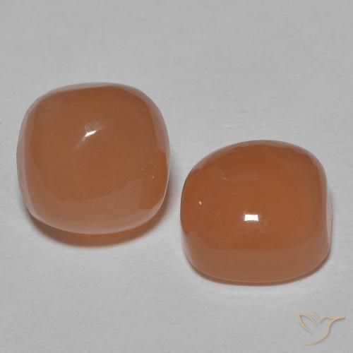 3.58克拉天然月长石，软垫，半透明