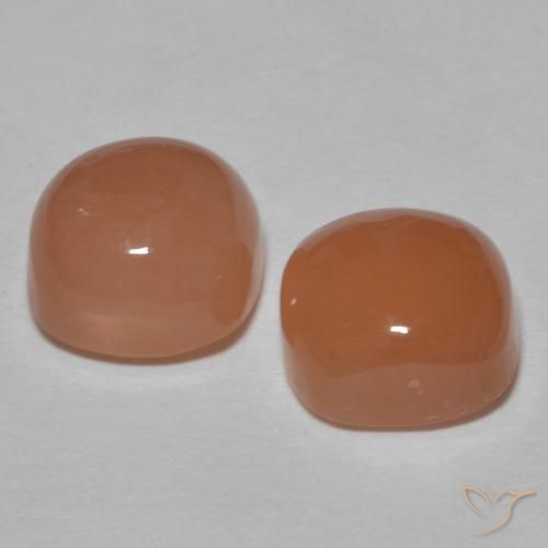 3.58克拉天然月长石，软垫，半透明