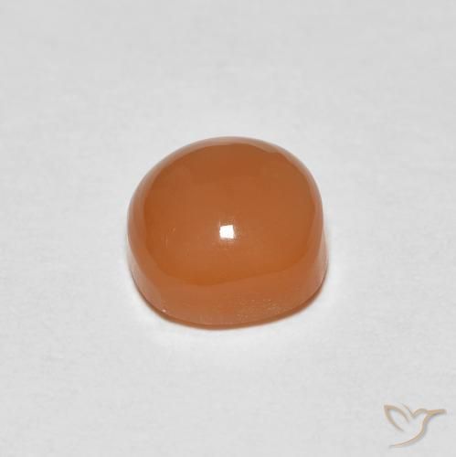 1.08克拉天然月长石，软垫，半透明