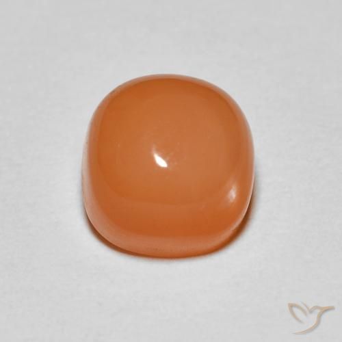 1.43ct 天然 中橙 月长石, 软垫, 半透明