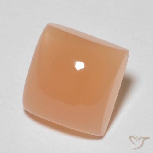 2.12克拉天然月长石，正方形，透明