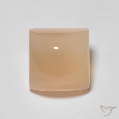 1.69ct 天然 中橙 月长石, 正方形, 透明