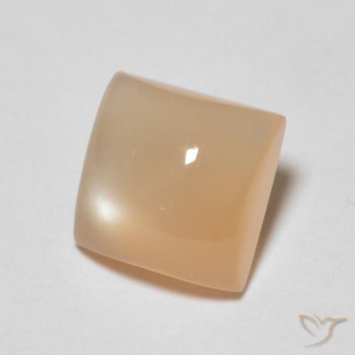 1.31克拉天然月长石，正方形，透明