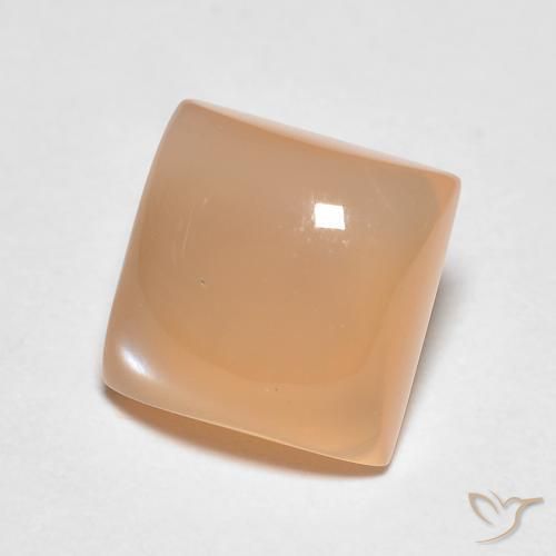 1.95克拉天然月长石，正方形，半透明