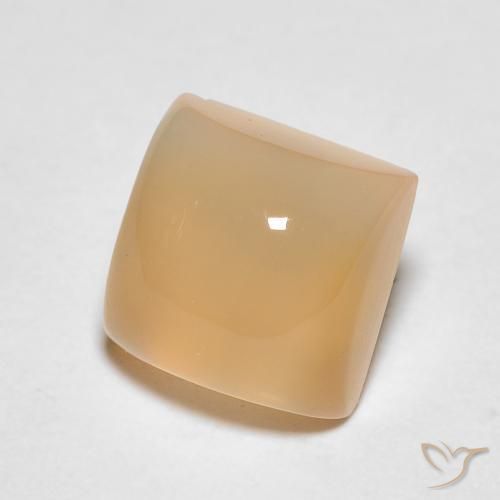 1.61克拉天然月长石，正方形，半透明