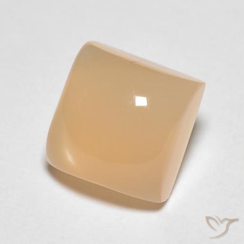 1.75克拉天然月长石，正方形，半透明