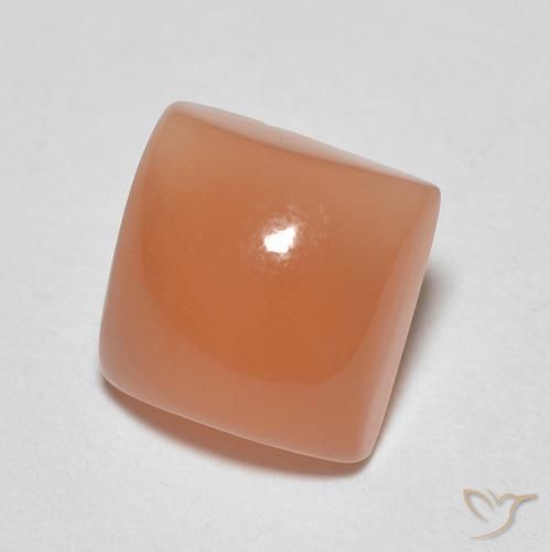 1.92克拉天然月长石，正方形，半透明