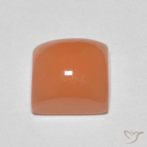 1.92克拉天然月长石，正方形，半透明