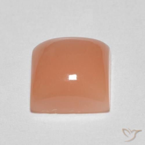 1.92克拉天然月长石，正方形，半透明