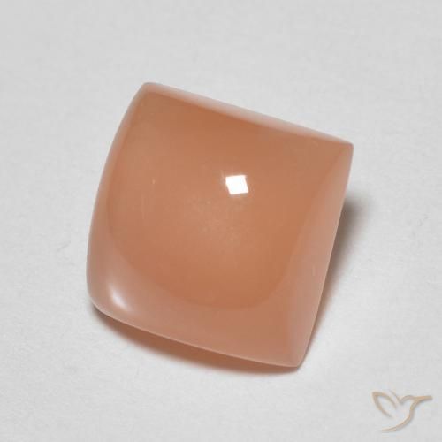 1.85克拉天然月长石，正方形，半透明