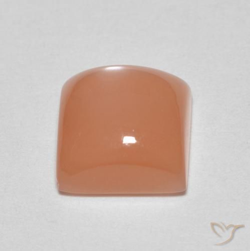 1.85克拉天然月长石，正方形，半透明