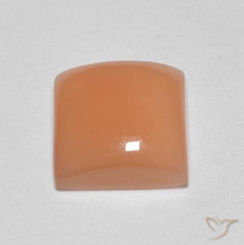 1.70克拉天然月长石，正方形，半透明