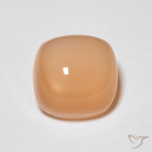 1.56ct 天然 Medium Light-Orange 月长石, 软垫, 半透明