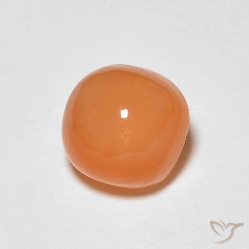 1.37克拉天然月长石，软垫，半透明