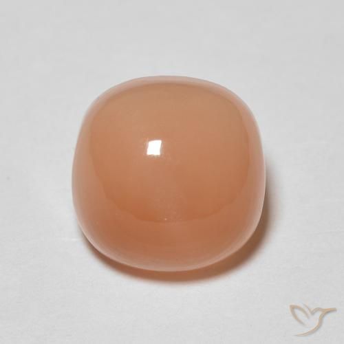 2.40ct 天然 桃橙色 月长石, 软垫, 半透明