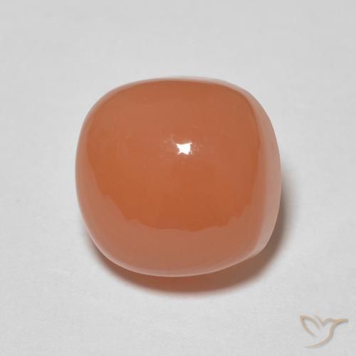 2.85ct 天然 浅橙色 月长石, 软垫, 半透明