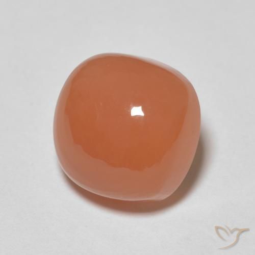 2.85克拉天然月长石，软垫，半透明