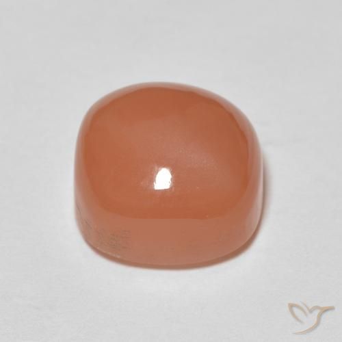 2.85克拉天然月长石，软垫，半透明