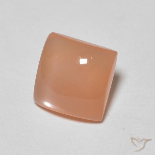 1.65克拉天然月长石，正方形，半透明