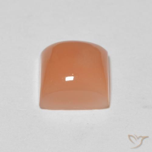 1.63克拉天然月长石，正方形，半透明
