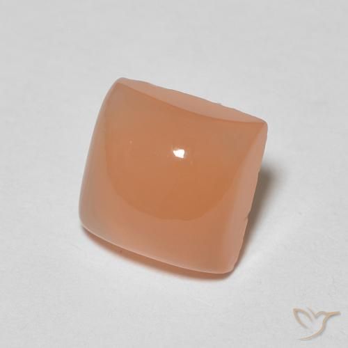 1.86克拉天然月长石，正方形，半透明