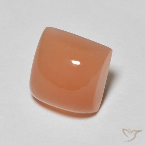 2.35克拉天然月长石，正方形，半透明