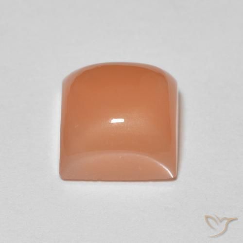 2.35克拉天然月长石，正方形，半透明