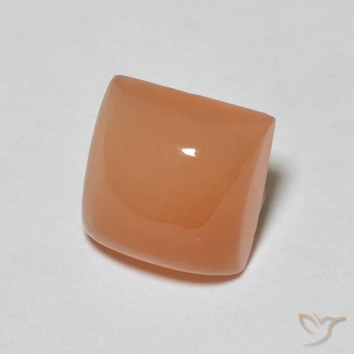 2.11克拉天然月长石，正方形，半透明