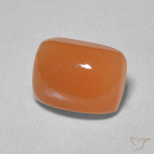 2.41克拉天然月长石，软垫，半透明