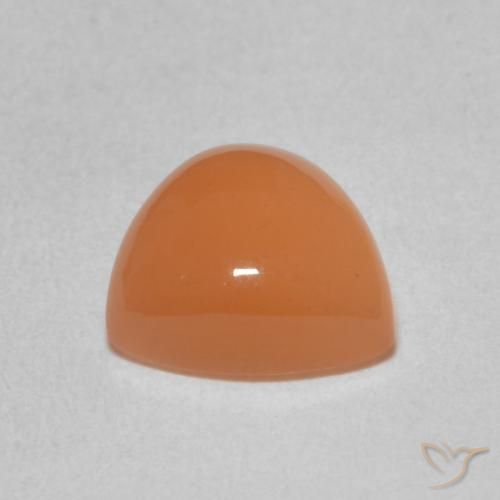 1.92克拉天然月长石，胖三角形，半透明